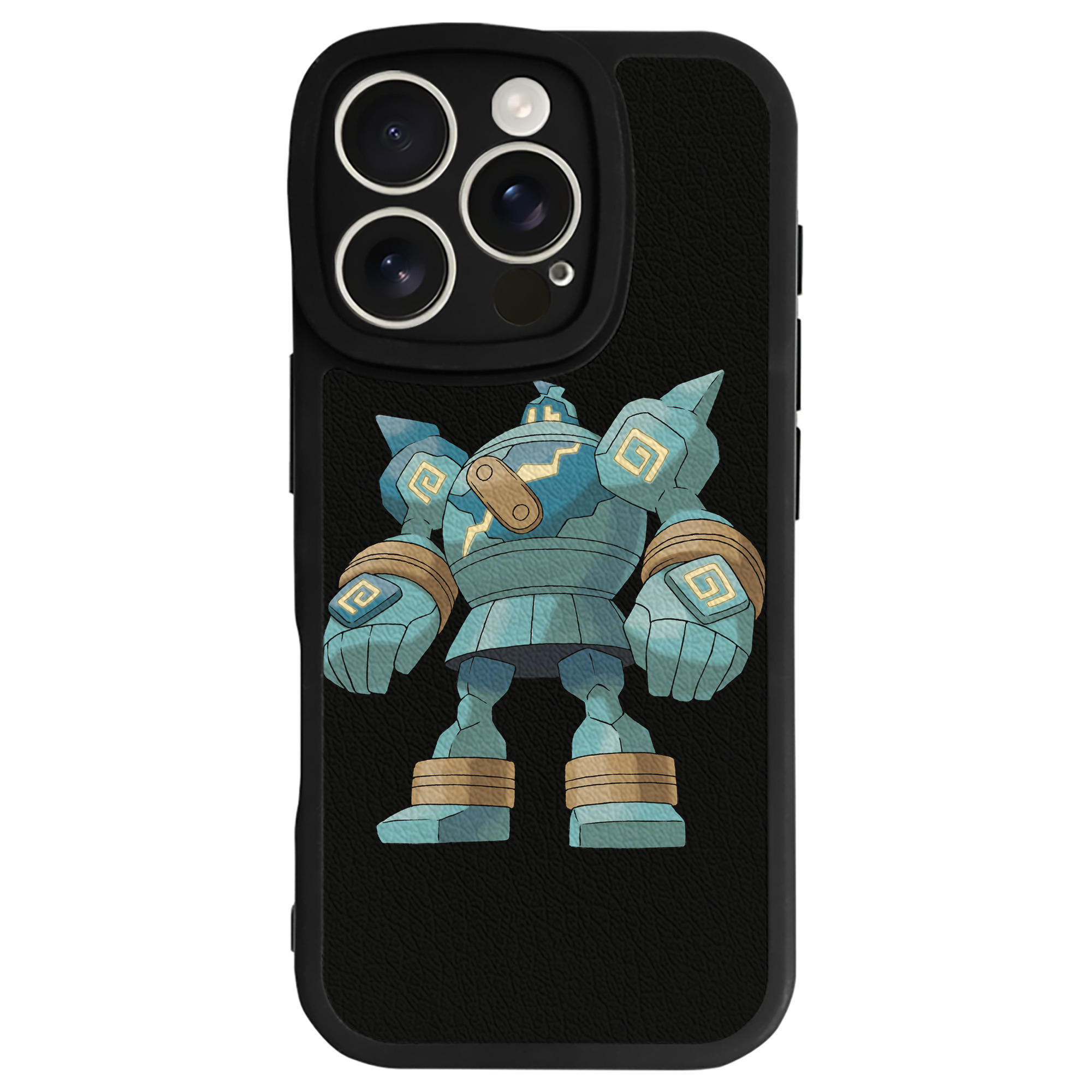 （画像用） ポケットモンスター Pokémon 【iPhone 16シリーズ対応】シリコンスマホケース（レザー調） 材質：シリコン